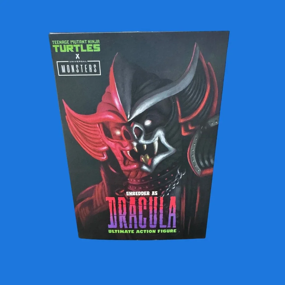 NECA TMNT x Universal Monsters Shredder as Dracula Ultimate Action Figure NEW